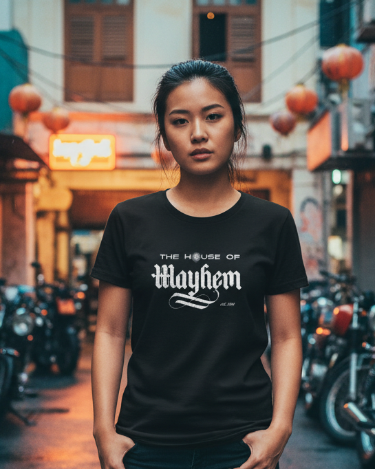 House of Mayhem T-Shirt (Black)