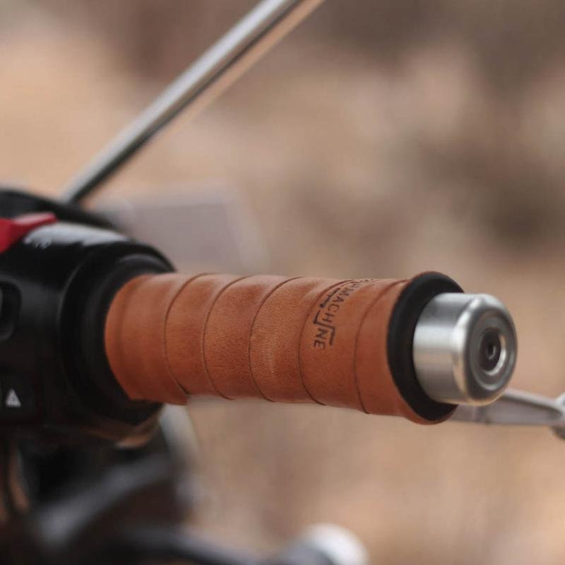 Trip Machine Leather Grip Wraps (Vintage Tan) – Creo Customs