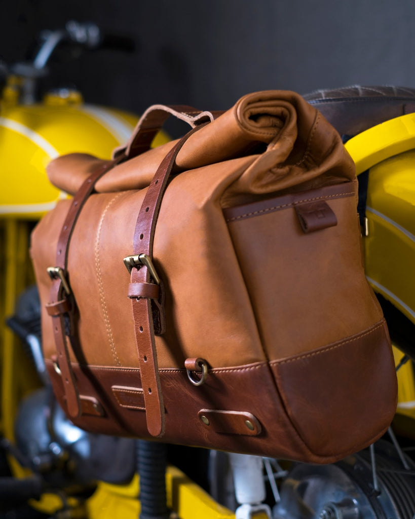 Trip Machine - Outlaw Saddlebag (Tan) - Creo Customs