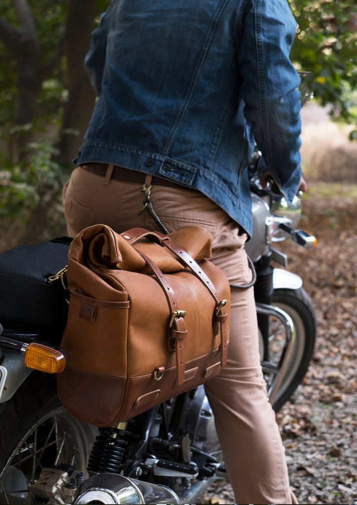 Trip Machine - Outlaw Saddlebag (Tan) - Creo Customs